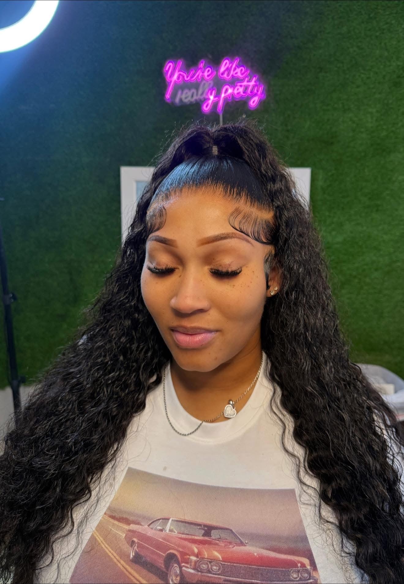 13x6 Deep Wave Raw Human Hair Lace Frontal✨