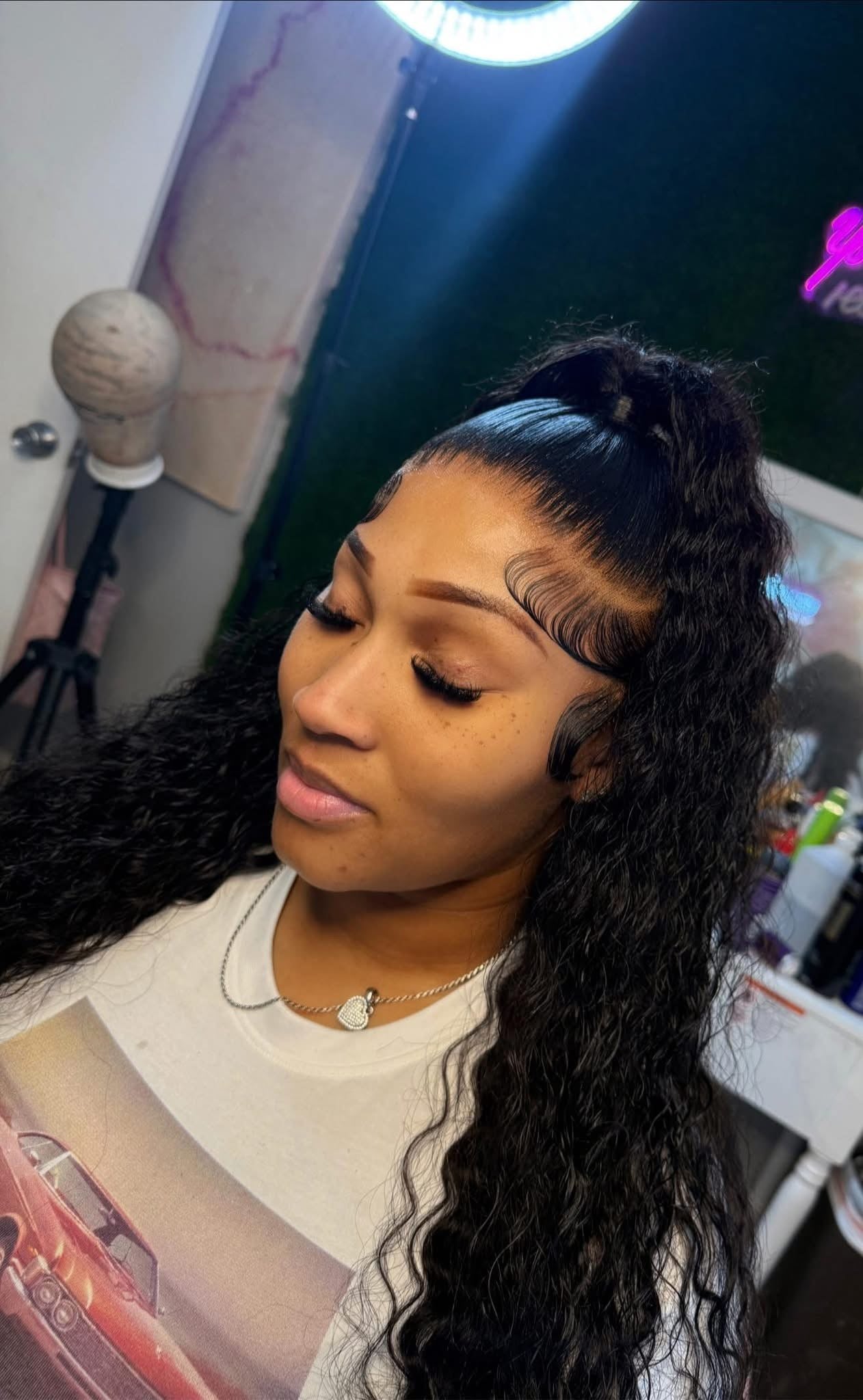 13x6 Deep Wave Raw Human Hair Lace Frontal✨