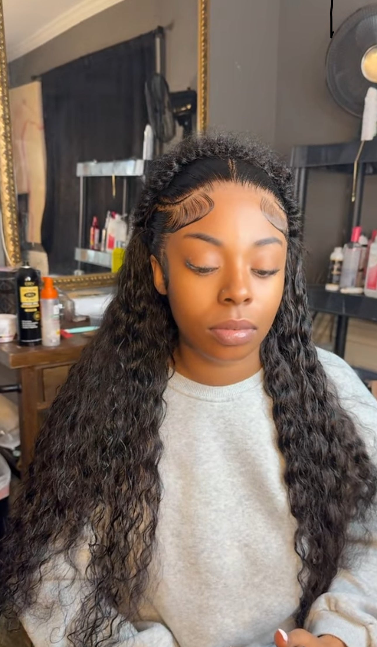 13x6 Deep Wave Raw Human Hair Lace Frontal✨
