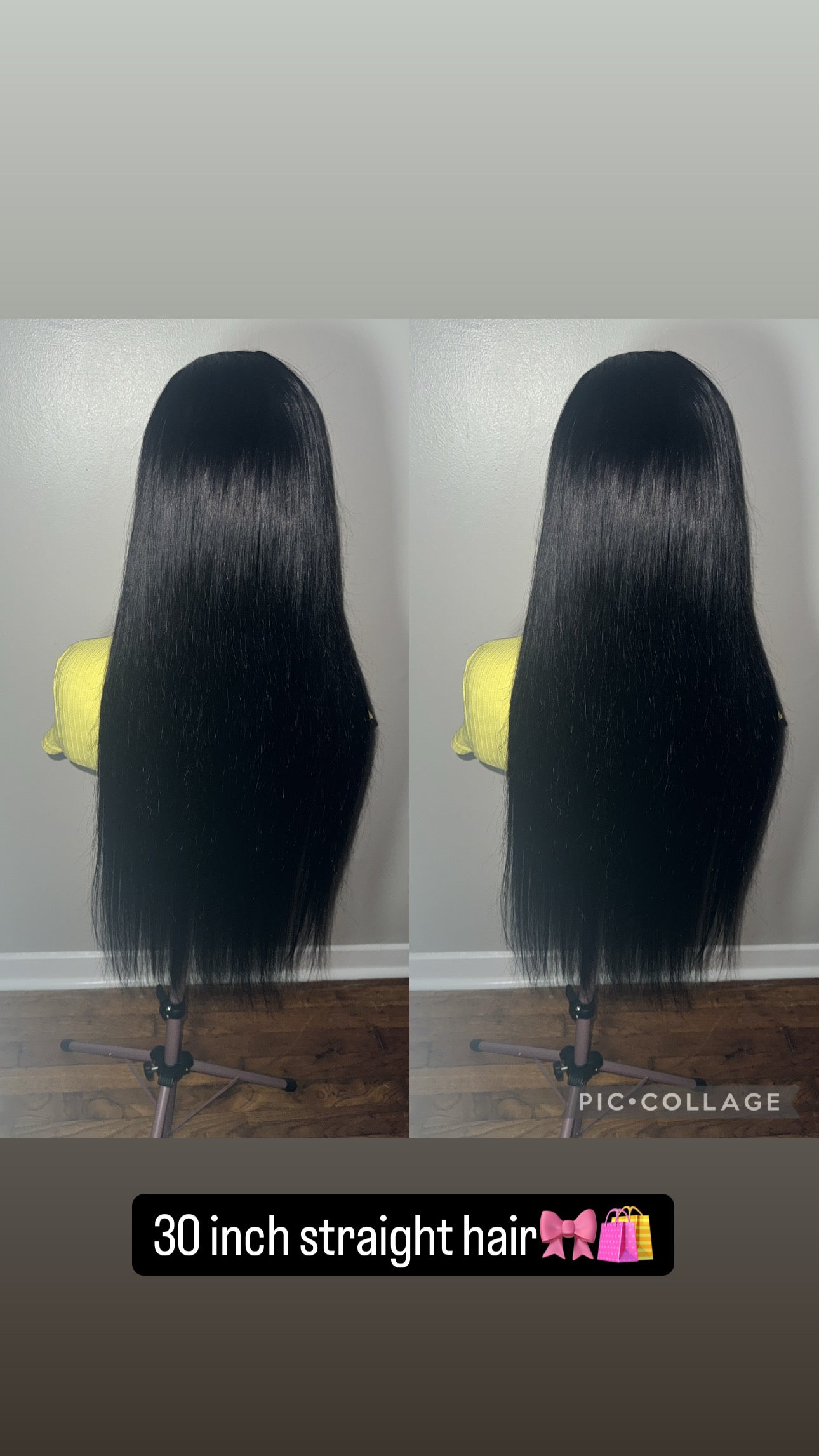 Straight Raw Human Hair 13x6 Lace Frontal Wig✨