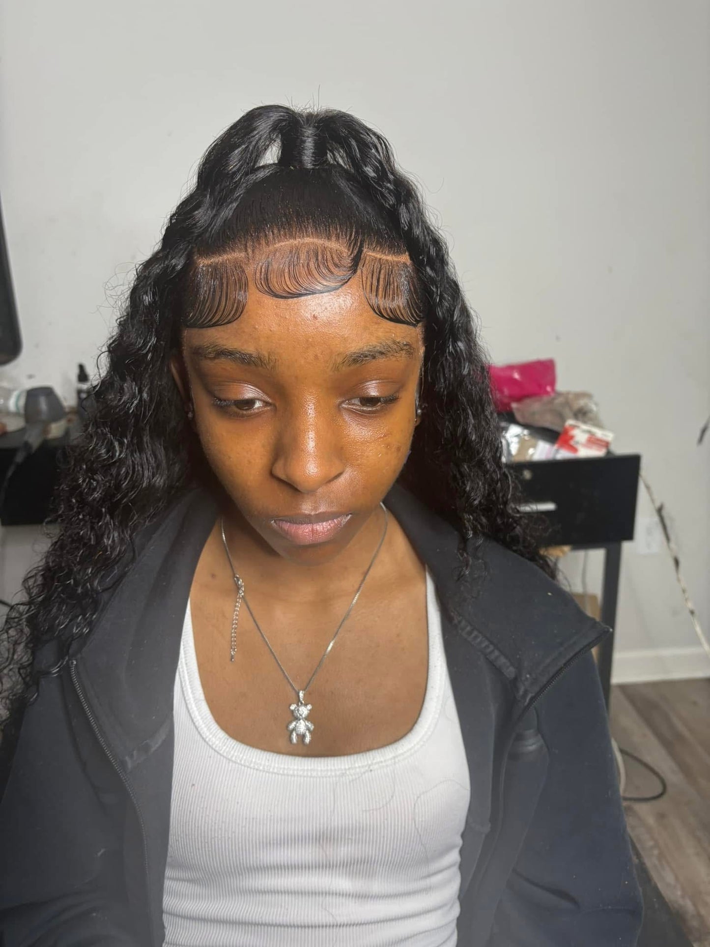 13x6 Deep Wave Raw Human Hair Lace Frontal✨