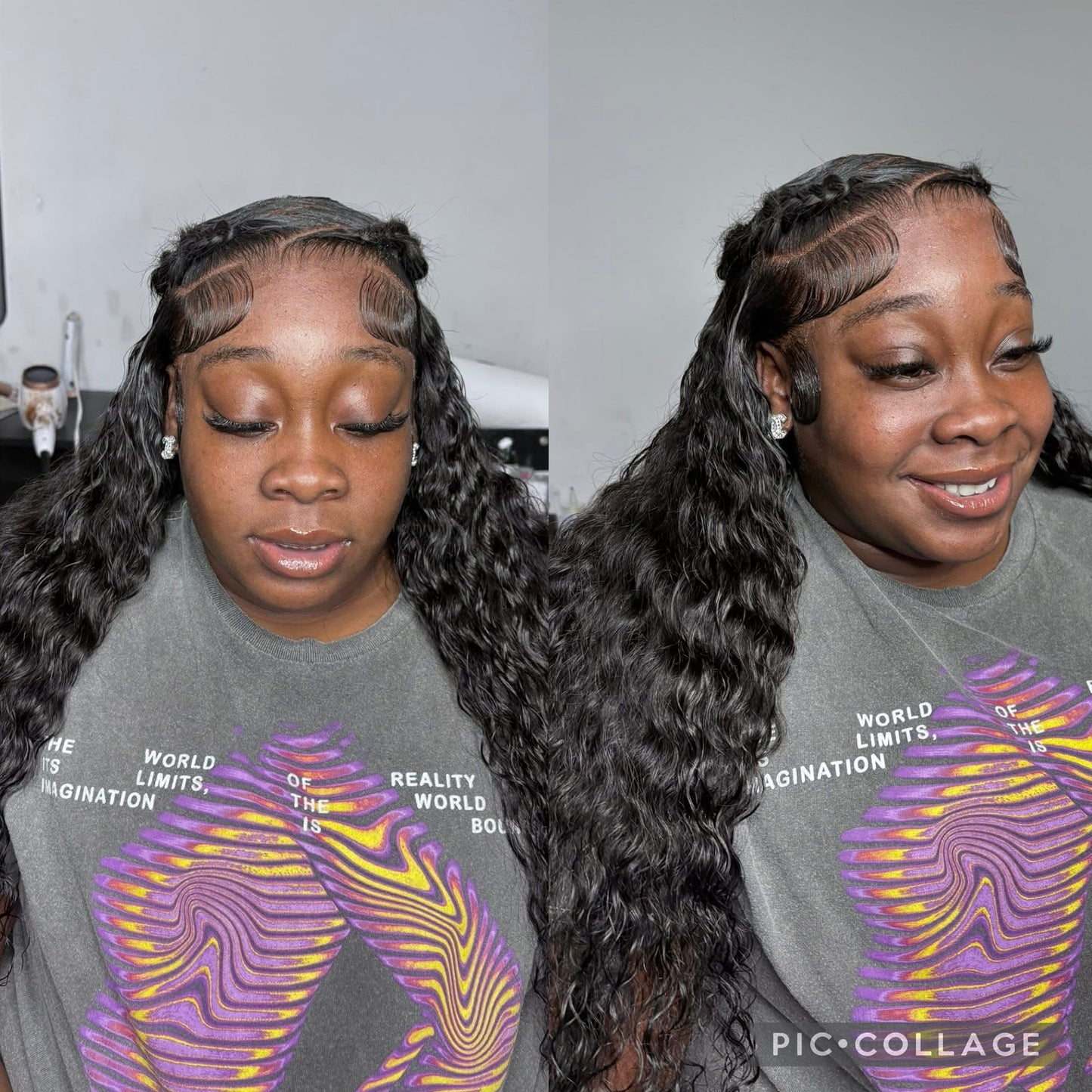 13x6 Deep Wave Raw Human Hair Lace Frontal✨
