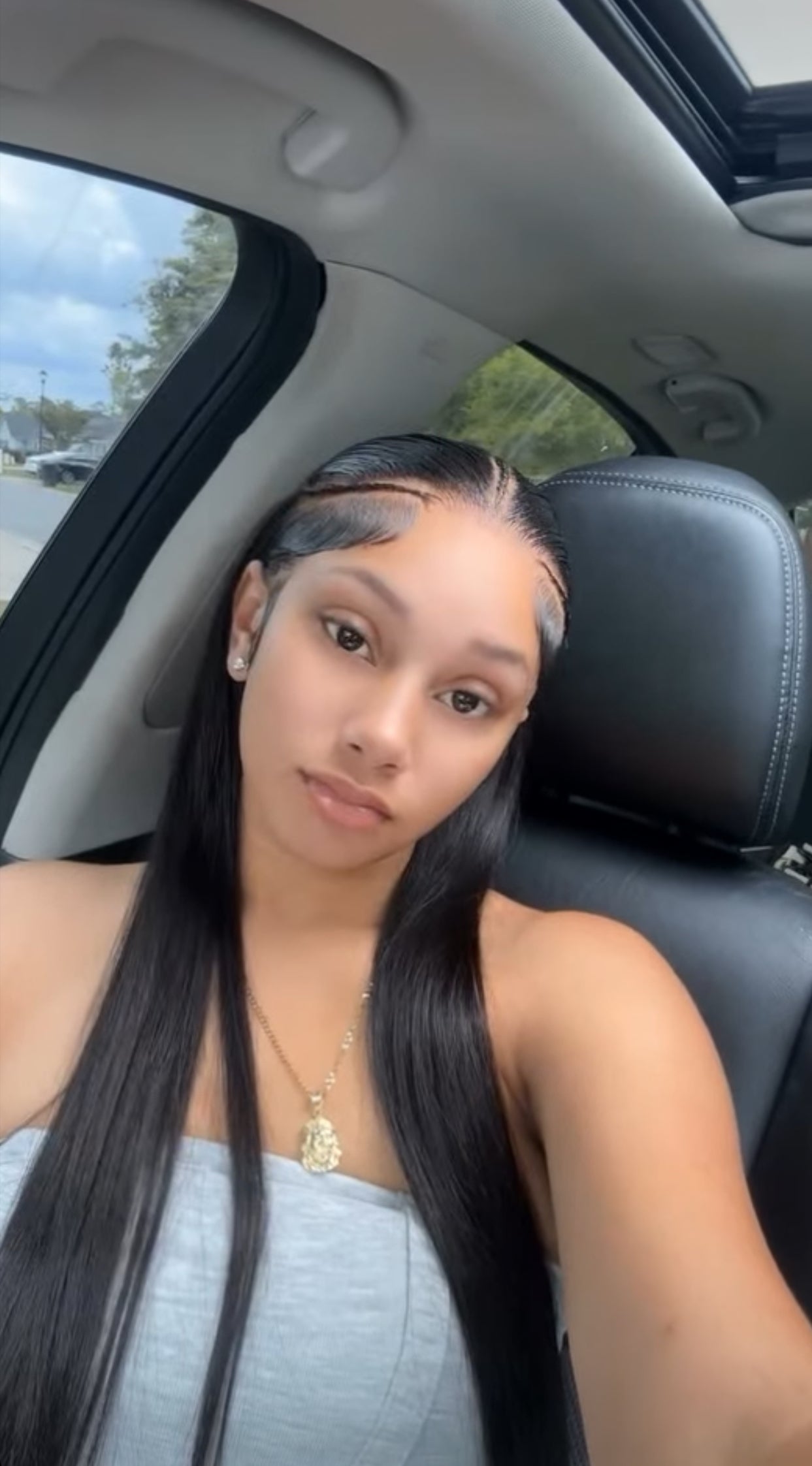 Straight Raw Human Hair 13x6 Lace Frontal Wig✨