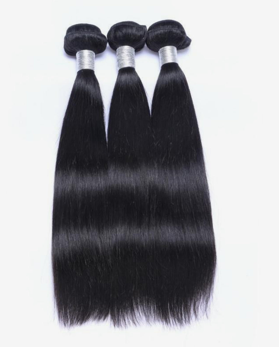 Raw Hair Straight Bundles