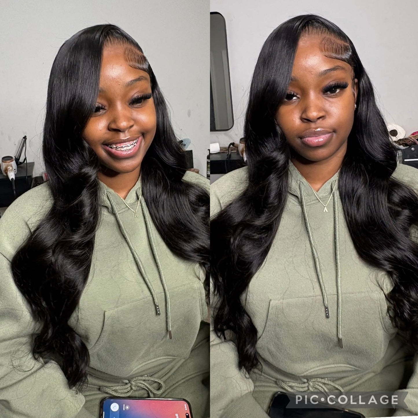 Body Wave Raw Human Hair 13x6 Lace Front Wig✨