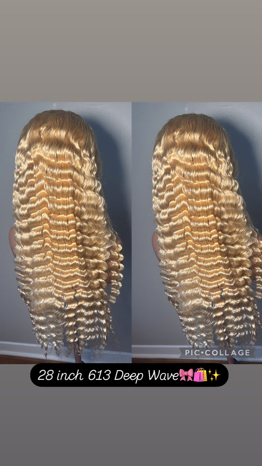 613 Deep Wave 13x6 Lace Frontal Wig✨